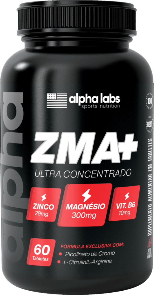 ZMA ALPHA LABS COM PICOLINATO DE CROMO